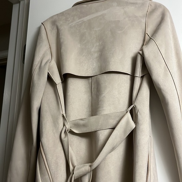 Zara faux suede jacket - Picture 4 of 8